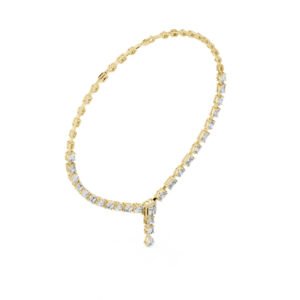 The Imperial Emerald-Cut Y-Necklace